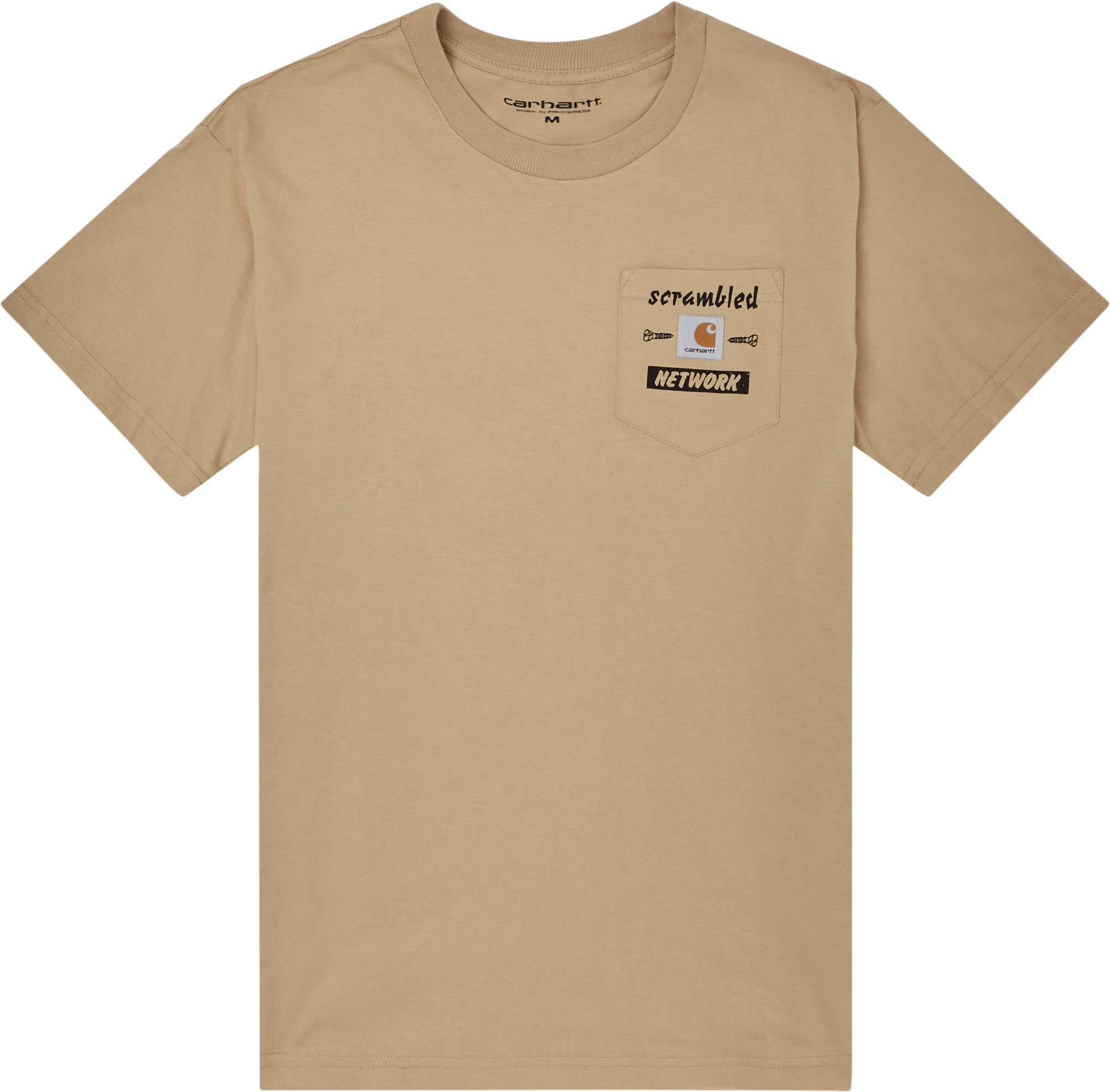 Scramble Tee - T-shirts - Regular fit - Brown